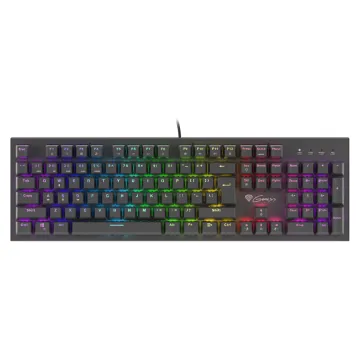 TECLADO GAMING GENESIS THOR 300 RGB MECANICO SWITCH OUTEMU MARRON Genesis - 1