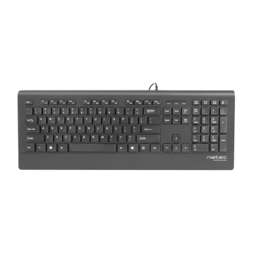 TECLADO NATEC BARRACUDA SLIM NEGRO NATEC - 1