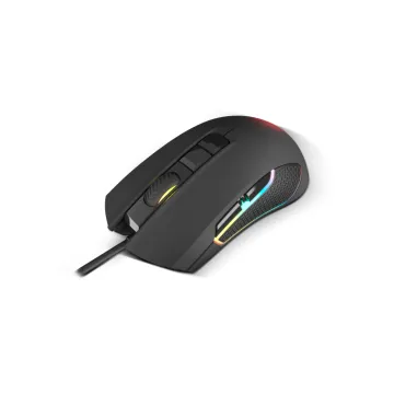 RATON GAMING KROM KOLT RGB AMBIDEXTRO NEGRO 4000 DPI KROM - 1