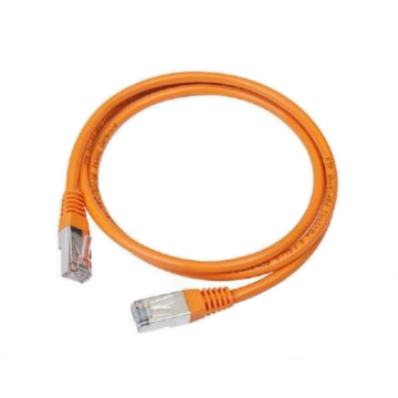 Cable CAT5E UTP moldeado 0,5m Naranja Gembird - 1