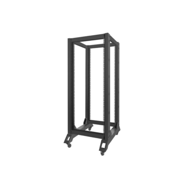ARMARIO LANBERG ABIERTO RACK 19" 27U 600X800 NEGRO Lanberg - 1
