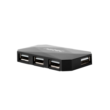 HUB NATEC LOCUST 4 PUERTOS USB 2.0 NEGRO NATEC - 1