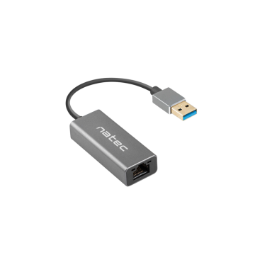 ADAPTADOR NATEC CRICKET USB 3.0 A ETHERNET RJ45 1GB NATEC - 1