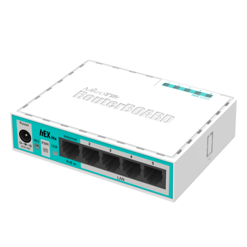 ROUTER MIKROTIK HEX LITE RB750r2 MIKROTIK - 1