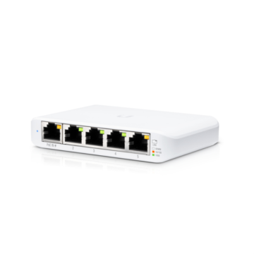 SWITCH UBIQUITI USW-FLEX-MINI UNIFI SWITCH FLEX MINI 5 PUERTOS PACK 3 UND UBIQUITI - 1