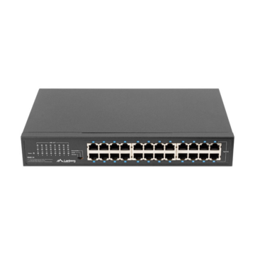 SWITCH LANBERG 24 PUERTOS GIGABIT ETHERNET RACK 19" Lanberg - 1