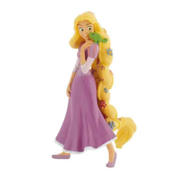 Figura Rapunzel Disney flores BULLYLAND - 1