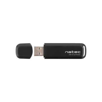 LECTOR DE TARJETAS NATEC USB 3.0 SCARAB 2 SD/MICRO SD NEGRO NATEC - 1