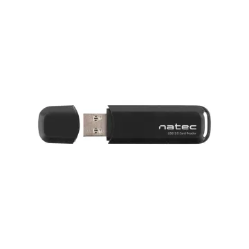 LECTOR DE TARJETAS NATEC USB 3.0 SCARAB 2 SD/MICRO SD NEGRO NATEC - 1