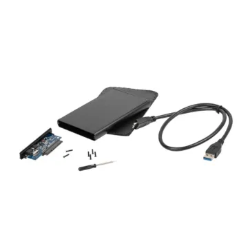 CAJA EXTERNA NATEC RHINO DISCO DURO 2,5" USB 2.0 SATA NEGRA NATEC - 1