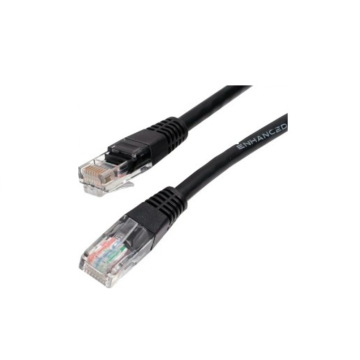 CABLE RED GEMBIRD UTP CAT5E MOLDEADO 0,5M NEGRO Gembird - 1