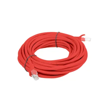 CABLE RED LANBERG LATIGUILLO CAT.6 UTP 5M ROJO FLUKE  PASSED Lanberg - 1