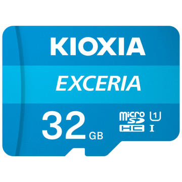 MICRO SD KIOXIA 32GB EXCERIA UHS-I C10 R100 CON ADAPTADOR Kioxia - 1