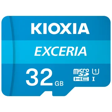 MICRO SD KIOXIA 32GB EXCERIA UHS-I C10 R100 CON ADAPTADOR Kioxia - 1