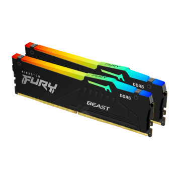 DDR5 KINGSTON 2X8GB 5200 FURY BEAST RGB Kingston Technology - 1