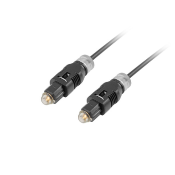 CABLE TOSLINK LANBERG OPTICO AUDIO DIGITAL 3M NEGRO Lanberg - 1