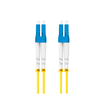 CABLE DE FIBRAOPTICA LANBERG 2M MONO LC/UPC-LC/UPC DUPLEX G657A1 LSZH AMARILL Lanberg - 1