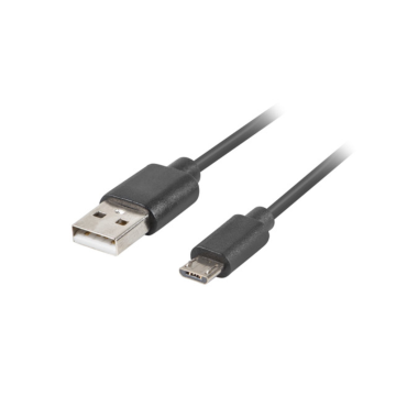 CABLE USB LANBERG 2.0 MACHO/MICRO USB MACHO QUICK CHARGE 3.0 1.8M NEGRO Lanberg - 1