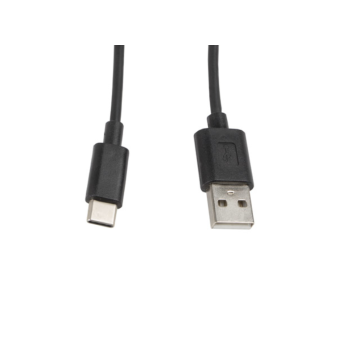 CABLE USB LANBERG 2.0 MACHO/USB C MACHO 1M NEGRO Lanberg - 1