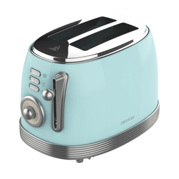 TOSTADOR VERTICAL CECOTEC TOAS TAND TASTE 800 VINTAGE LIGHT BLUE Cecotec - 1