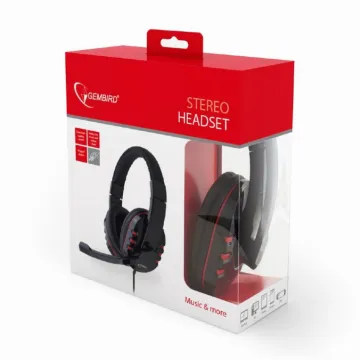 AURICULARES GEMBIRD MICROFONO CONTROL VOL NEGRO ALAMBRICO Gembird - 1