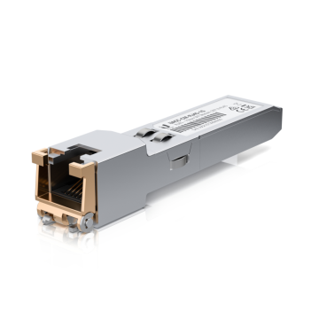 MODULO SFP UBIQUITI UACC-CM-RJ45-1G UFIBER TRANSCEIVER CONVERSOR SFP A RJ45 UBIQUITI - 1