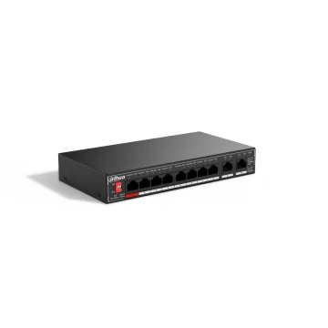 SWITCH IT DAHUA DH-SG1010P 10-PORT UNMANAGED DESKTOP GIGABIT SWITCH 8-PORT POE Dahua Technology - 1