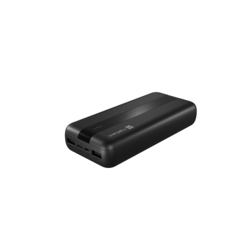 POWER BANK NATEC TREVI 20.000 mAh 2xUSB 2.1A 1xUSB-C NEGRO NATEC - 1