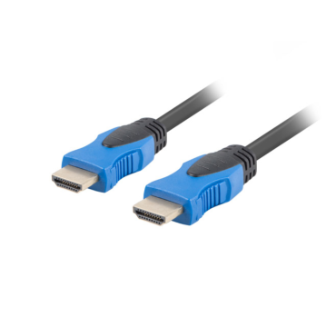 CABLE HDMI LANBERG MACHO/MACHO V2.0 CU 4K 0.5M NEGRO Lanberg - 1