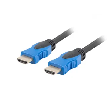 CABLE HDMI LANBERG MACHO/MACHO V2.0 CU 4K 0.5M NEGRO Lanberg - 1