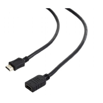 CABLE HDMI GEMBIRD EXTENSION MACHO HEMBRA V2.0 ALTA VELOCIDAD CON ETHERNET 0,5M Gembird - 1