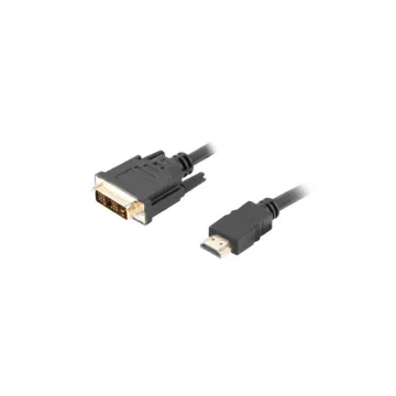 CABLE HDMI LANBERG MACHO/DVI-D 18+1 MACHO SINGLE LINK 1.8M NEGRO Lanberg - 1