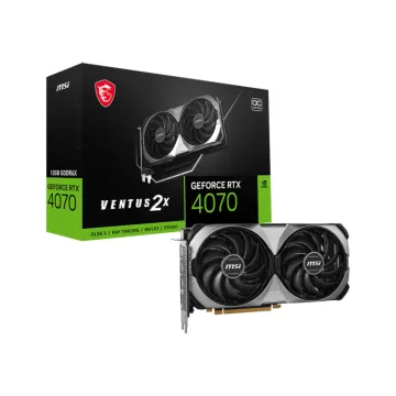 TARJETA GRAFICA MSI RTX 4070 VENTUS 2X OC 12GB GDDR6X Msi - 1