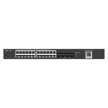 SWITCH RUIJIE REYEE RG-NBS3100-24GT4SFP-P 5-PORT 10/100 MBPS DESKTOP SWITCH Ruijie Networks - 1