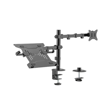 SOPORTE DE MESA GEMBIRD AJUST CON BRAZO PARA MONITOR Y BANDEJA PARA PORTATIL Gembird - 1