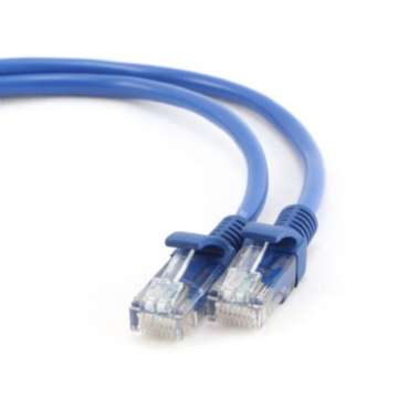 Cable CAT5E UTP moldeado 5m Azul Gembird - 1