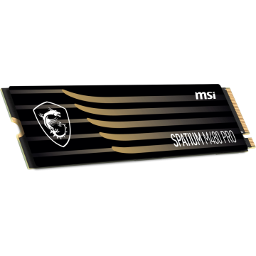 SSD MSI SPATIUM 1TB M480 PRO M2 PCIE4 Msi - 1