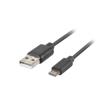 CABLE USB LANBERG 2.0 M/MICRO USB M QUICK CHARGE 3.0 1M NEGRO Lanberg - 1