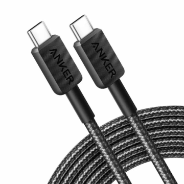 CABLE ANKER 322 USB-C TO USB-C CABLE 1.8M TRENZADO ANKER - 1