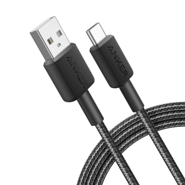 CABLE ANKER 322 USB-A TO USB-C CABLE 0.9M TRENZADO ANKER - 1
