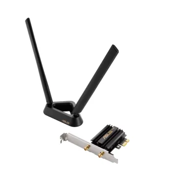 ADAPTADOR RED ASUS PCE-AXE59BT TARJETA DE RED PCIE WIFI 6E AXE5400 160MHZ+BT 5.2 ASUS - 1