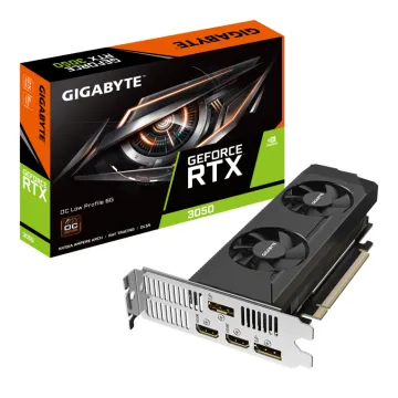 TARJETA GRAFICA GIGABYTE RTX 3050 EAGLE OC 6GB LOW PROFILE GIGABYTE - 1