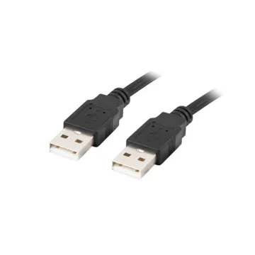 CABLE USB 2.0 LANBERG MACHO/MACHO 0.5M NEGRO Lanberg - 1