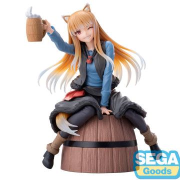 Figura Holo Spice e Wolf: O Mercador encontra o Lobo Sábio 15cm SEGA GOODS - 1