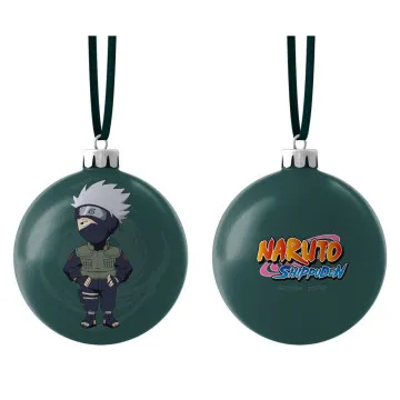 Bola de Natal Chibi Kakashi Naruto Shippuden SD TOYS - 1