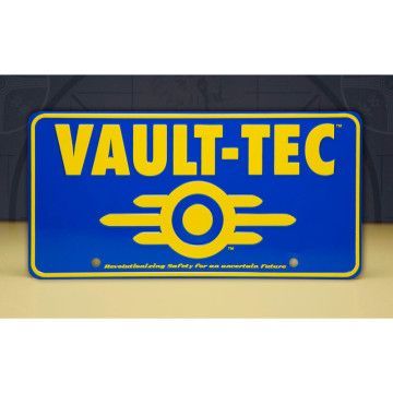 Réplica da placa Vault-Tec Fallout DOCTOR COLLECTOR - 1