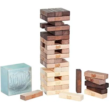 Jogo Jenga Rústico HASBRO - 1