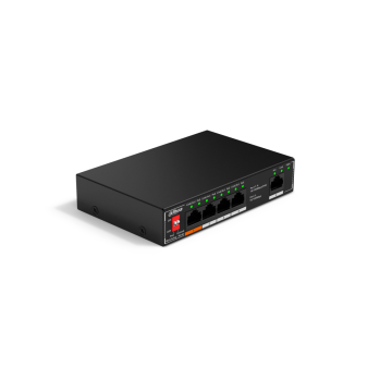SWITCH IT DAHUA DH-SF1005P 5-PORT UNMANAGED DESKTOP SWITCH WITH 4-PORT POE Dahua Technology - 1