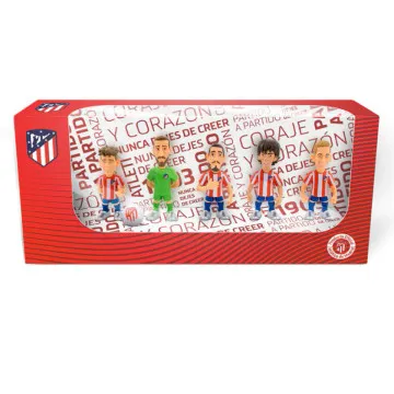 Blister de 4 figuras Minix Atlético de Madrid 7cm MINIX - 1