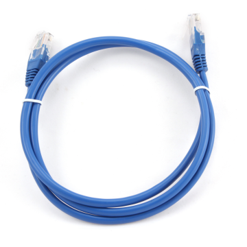 Cable CAT5E UTP moldeado 1m Azul Gembird - 1